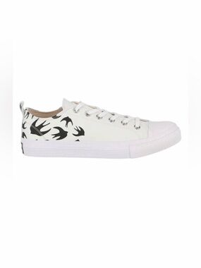 NWT McQ White Swallow Swarm Trainer Size 38 Unisex